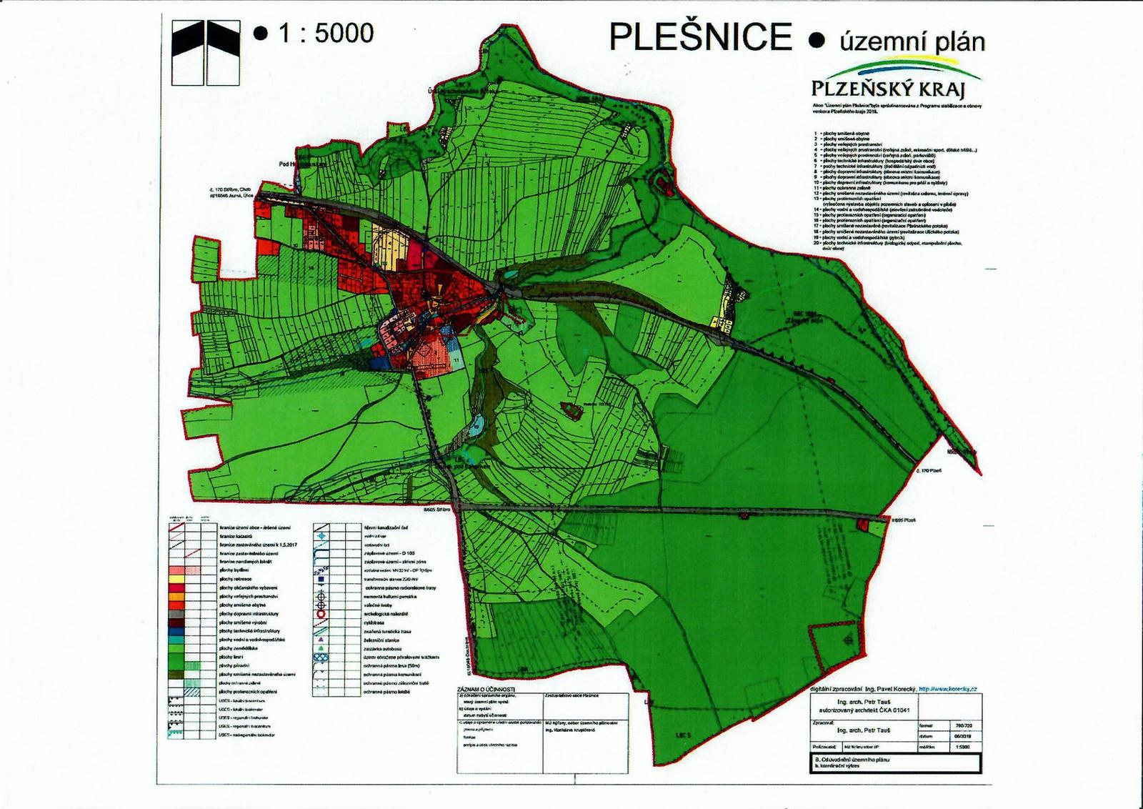 Územní plán Plešnice